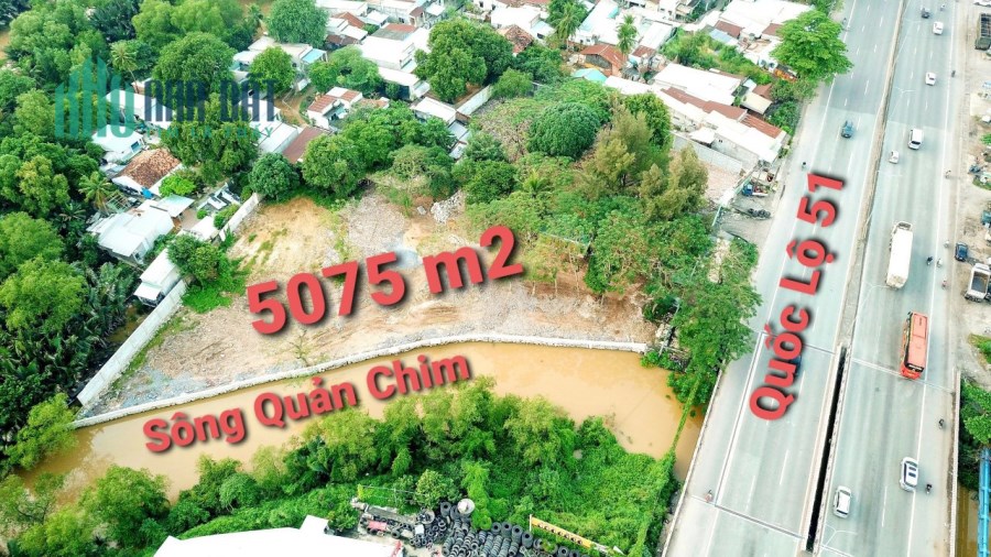 Bán đất Mặt tiền QL51, Phước Thái, Long Thành: 46( NH: 60m) x 75, giá 48 tỷ.