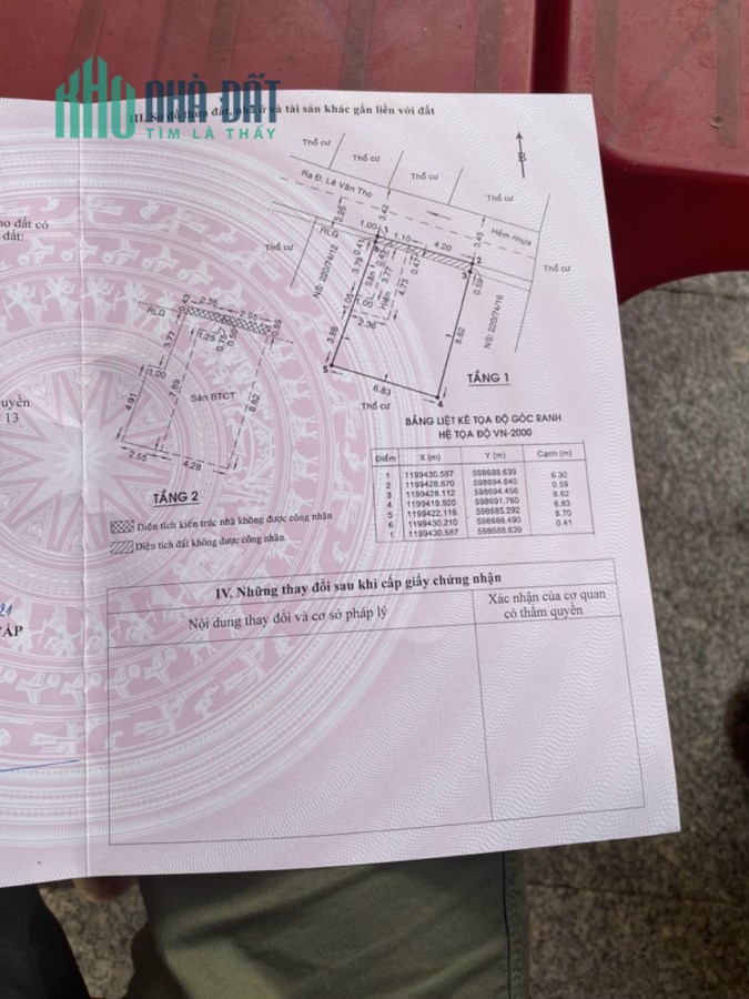 Bán nhà Nguyễn Văn Khối, P.9, GV: 7 x 9, giá 6,3tỷ