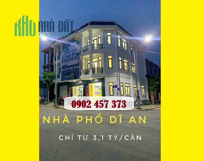 Thanh toán 1tỷ sở hữu ngay căn nhà trong Khu NƠTM Hoàng Nam 5 - P. Tân Bình, TP.Dĩ An; 0902457373