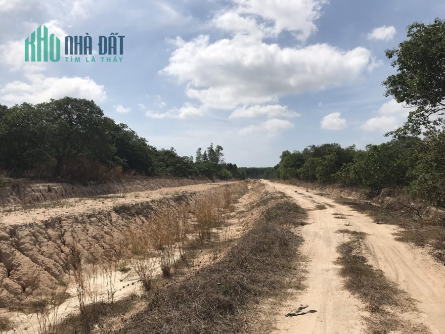 Đất Tân Xuân 2 mẫu 5 tỷ 150m đường 2 bên kênh Hàm Tân