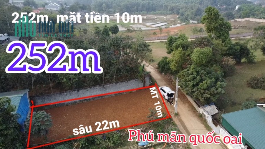 Bán gấp 252 Phú Mãn , Quốc Oai , Hà Nội