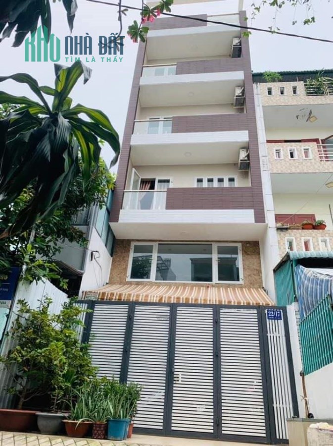 Bán nhà HXT Trần Văn Cẩn, Tân Phú, 64m2, 5 tầng, 6.6 tỷ.