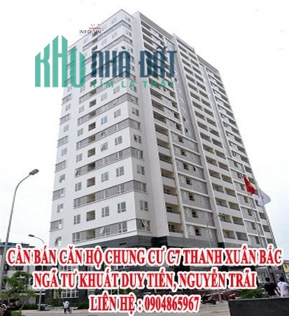 Cần bán CHCC C7 Thanh Xuân Bắc, Ngã tư Khuất Duy Tiến - Nguyễn Trãi, 2 tỷ; 0904865967