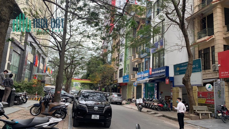 Bán nhà phố Duy Tân – 2 Mặt ÔTÔ TRÁNH – KINH DOANH – vỉa hè 2 bên, 100m2 x4T