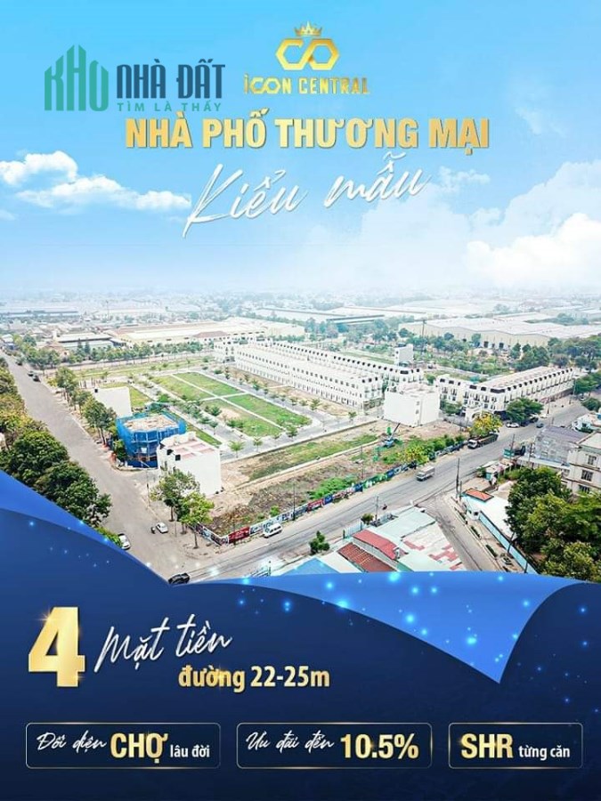 DUY NHẤT 10 CĂN NHÀ PHỐ + SHOPHOUSE TẠI DĨ AN, THANH TOÁN 30% NHẬN NHÀ KD NGAY. LH:0938397615.