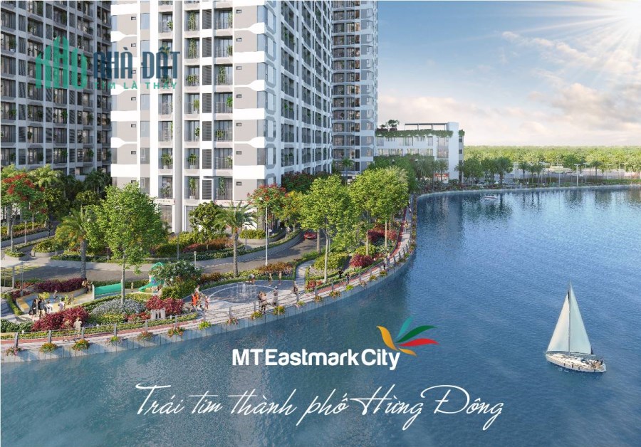 Chỉ thanh toán 1 tỷ - 30 tháng sở hữu căn hộ 3PN MT Eastmark City