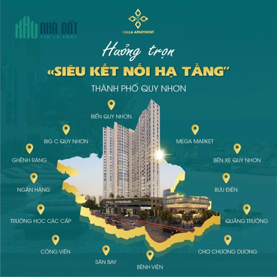 💢💢 Chào đón một căn hộ Calla Apartment Quy Nhơn - Liên hệ 037 8888 250