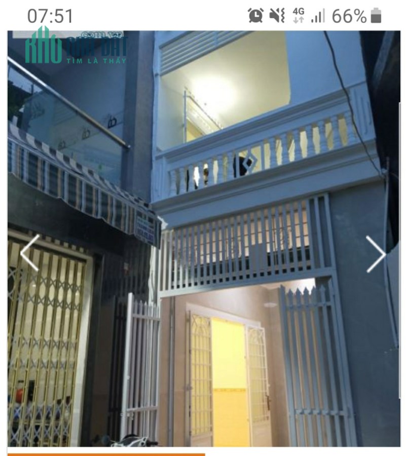 Cần bán nhà 1 trệt 1 lầu 68,7m2 phường Trung Dũng cách cổng hai 20 m