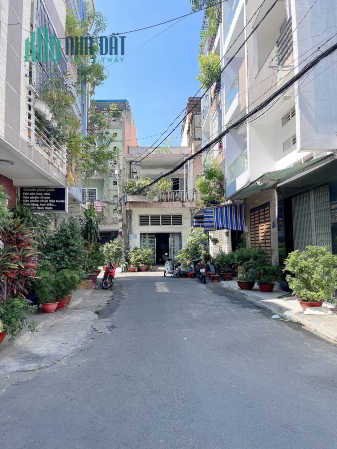 Bán nhà Thành Thái , 90m2, 1 đời chủ, Hẻm 7A như mặt tiền, Oto ngủ nhà.