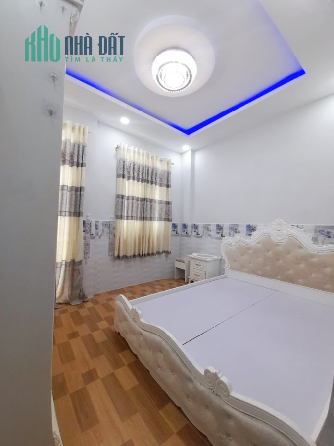 Hẻm 4m đường Thống Nhất - Gò Vấp - 3 tầng,2PN, 3WC chỉ 3.260 Tỷ TL