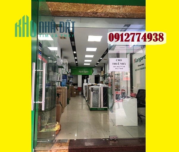 Chính chủ cho thuê nhà tầng 1 tại số 318b Quang Trung, Hà Đông, 16tr; 0912774938
