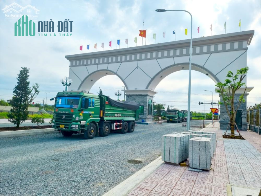 Đất nền KDC Quốc Linh Diamond City Đức Hòa Long An 5mx18m