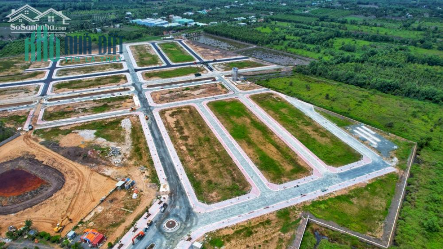 Đất nền KDC Quốc Linh Diamond City Đức Hòa Long An 5mx18m