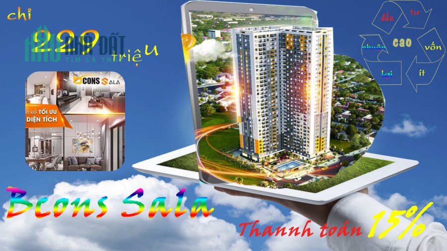 Bcons Sala đóng 15%  nhận nhào vào ở thanh toán tiếp