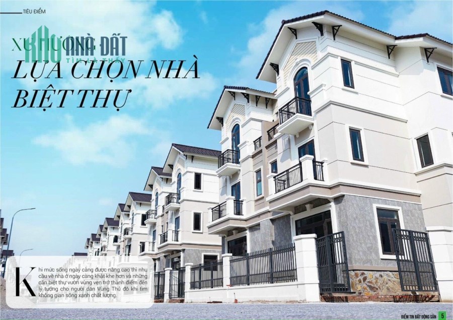 Biệt thự Xanh quy hoạch chuẩn Sing đẹp nhất KĐT Centa Vsip Bắc Ninh.