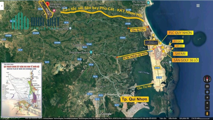 Đất nền ven biển Nhơn Hội Newcity 