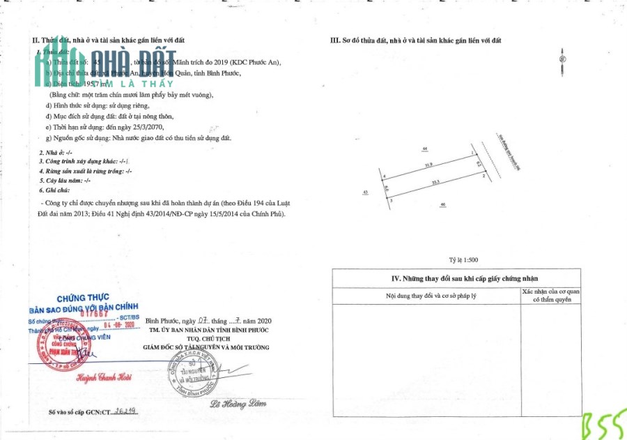 Đất Siêu đầu tư tại [ Phước An - Hớn Quản - Bình Phước ]