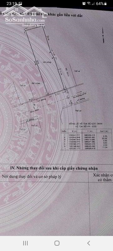 Cần tiền bán gấp lô đất thổ cư đường 59, P 14 Gò Vấp