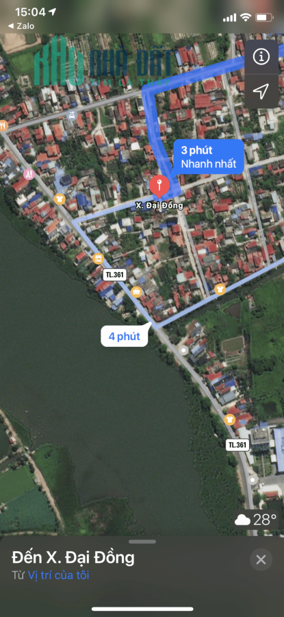 Bán lô đất mặt đường Thôn Đức Phong - Xã Đại Đồng