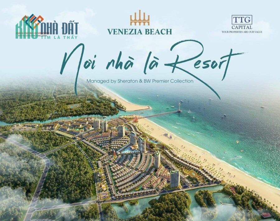 Venezia beach bình châu luxury residences resort