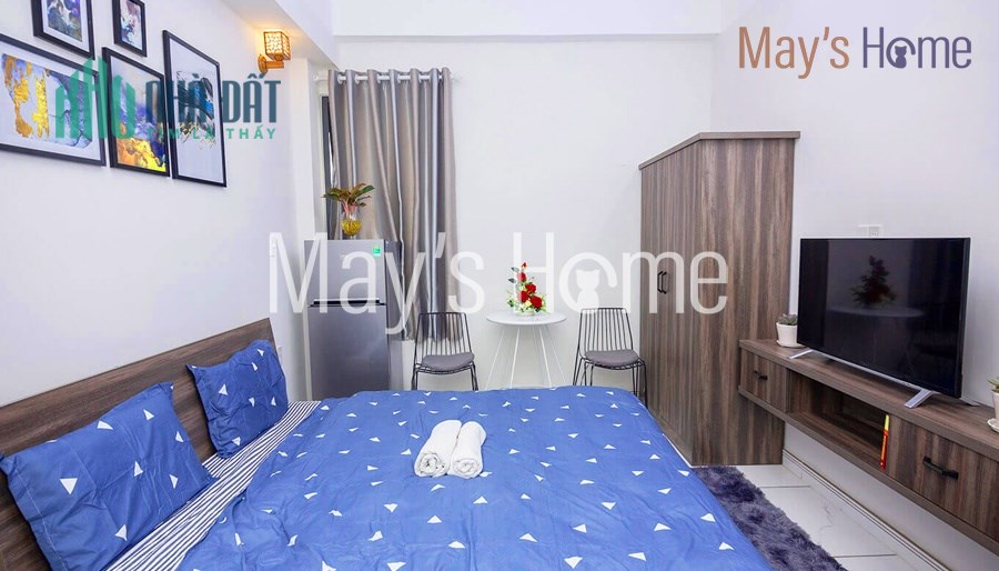 CHDV Bình Quới 20m2 full nội thất, Thang máy