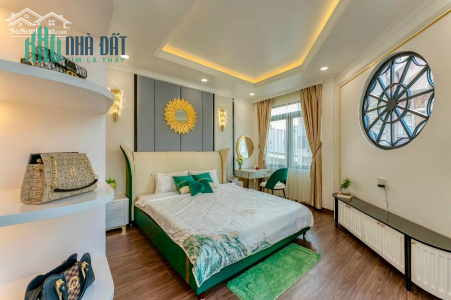Bán căn biệt thự mini phố 3 mặt tiền full nội thất hẽm 8m