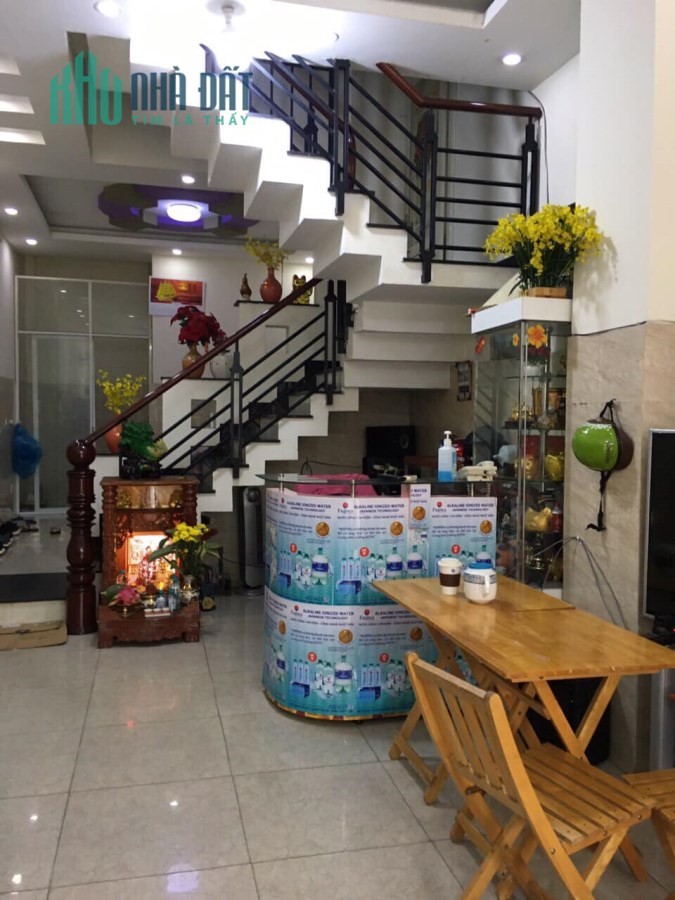 Bán nhà mặt tiền Văn Cao Tân Phú, 4 tầng, ngang 4m, 14.5 tỷ, 0902504815.