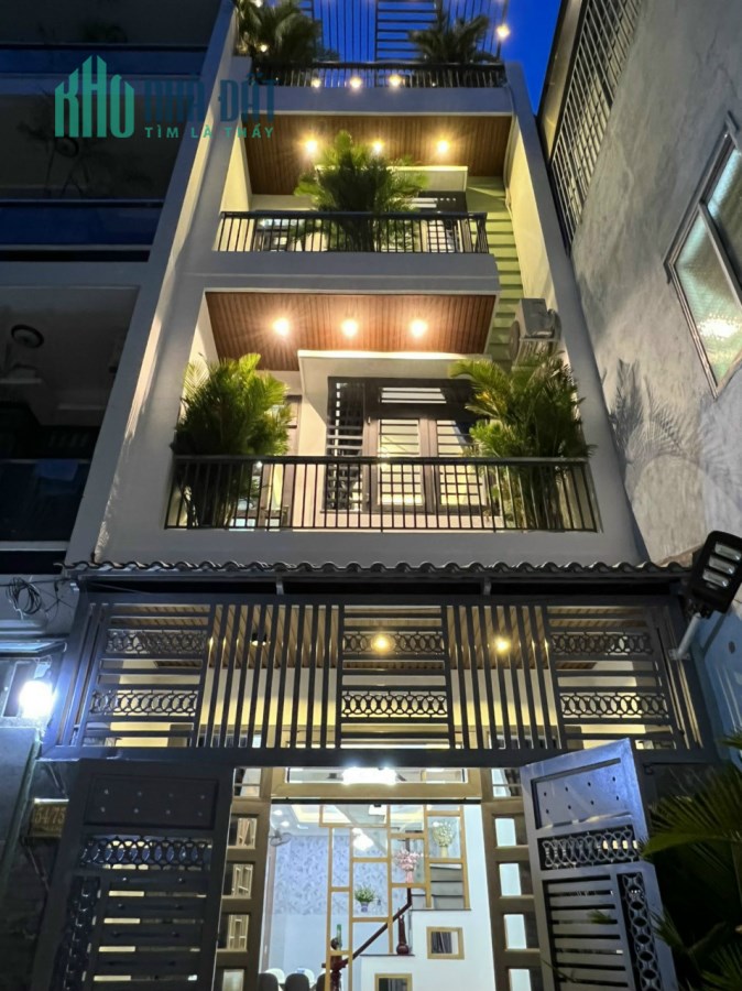 Nhà bán Quang Trung, 3 tầng, Hẻm xe tải, 86m2 nở hậu chỉ 7.79 tỷ - 0972725514