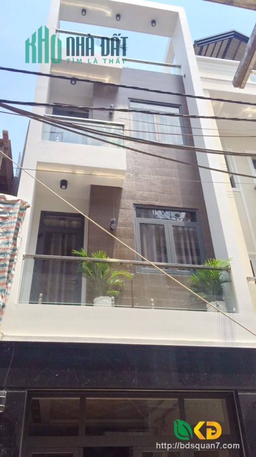 Bán nhà 4 tầng  HXH  đường Trần Quang Diệu - Lê Văn Sỹ, P14, Q3.  trệt 3 lầu ST ,3.3  tỷ