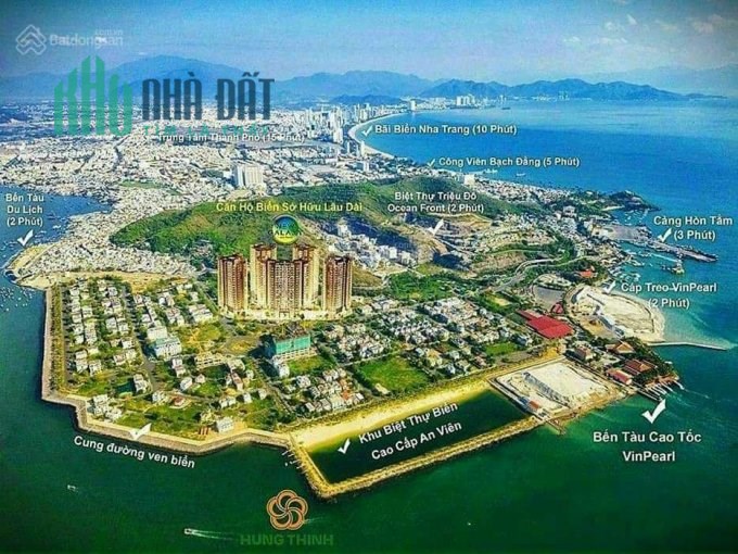 Chỉ với 450 triệu, sở hữu lâu dài căn hộ cao cấp Nha Trang, mặt tiền đường Trần Phú, bãi tắm riêng