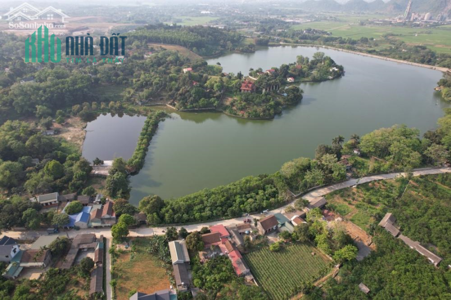 View thoáng tuyệt đẹp đất nghỉ dưỡng ở thị trấn Lương Sơn Hòa Bình S5458m2 giá 1.3tr/1m