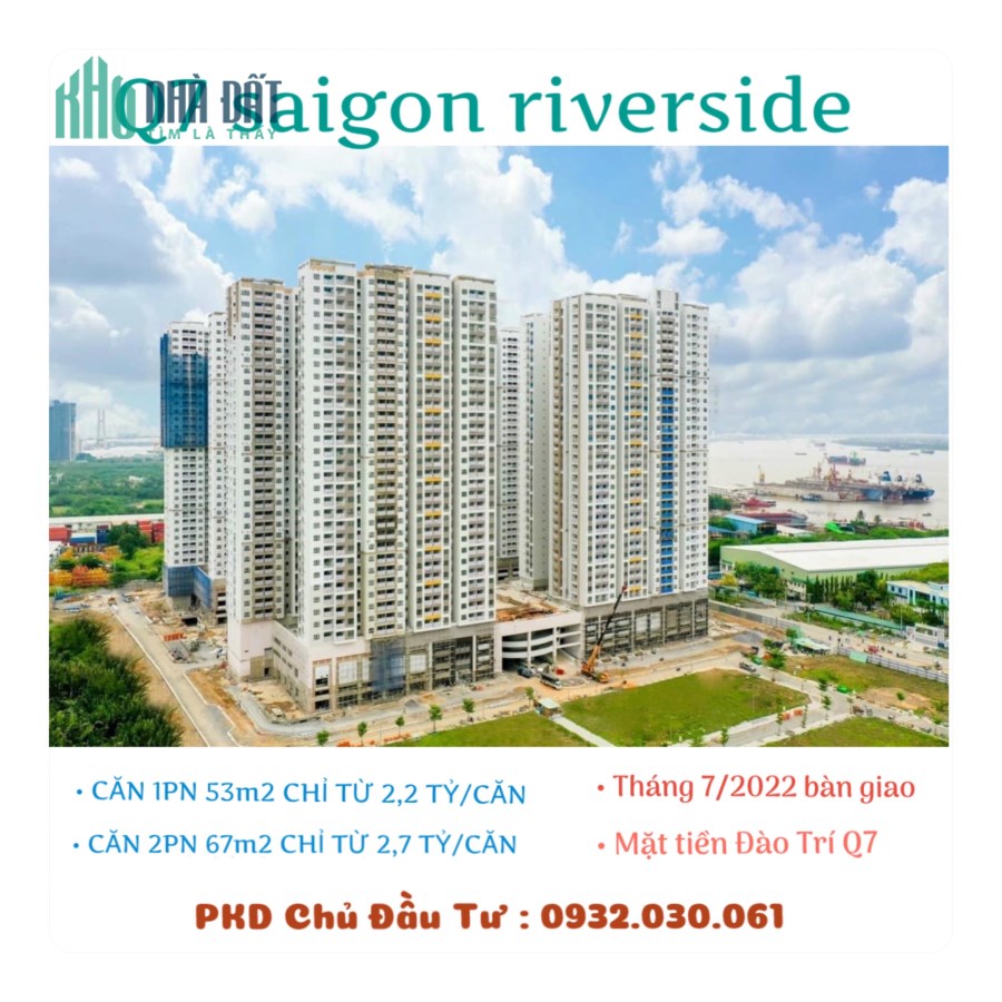 SỞ HỮU CĂN HỘ SÀI GÒN CHỈ 4X/m2 SIÊU MỀM LIỀN KỀ PHÚ MỸ HƯNG , THÁNG 7 NHẬN NHÀ Ở NGAY 0932030061