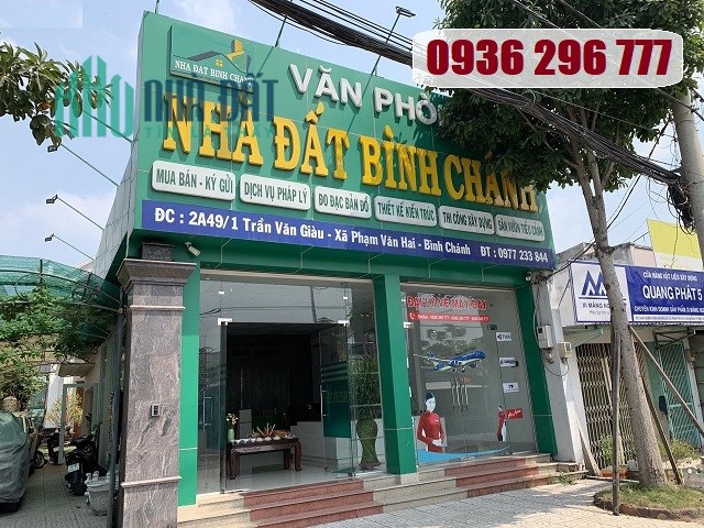 Chính chủ bán nhà mặt tiền vị trí đẹp đường Trần Văn Giàu, Bình Chánh, 25,9tỷ, 0936296777