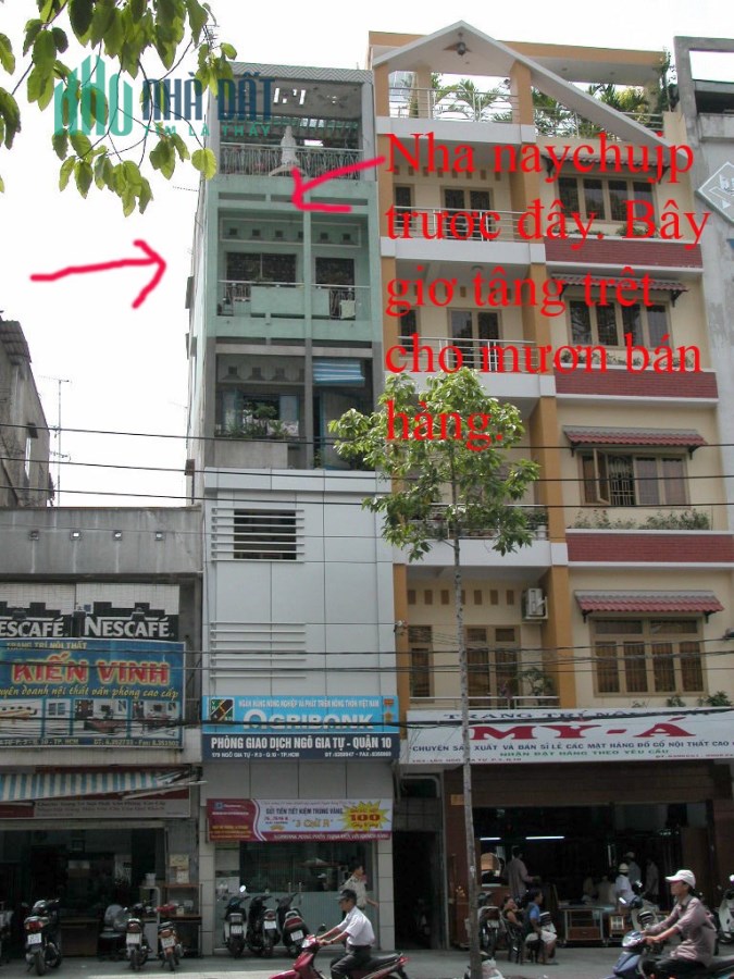Bán nhà tập thể MT Đường Ngô Gia Tự, P. 2, Quận 10, vị trí đẹp