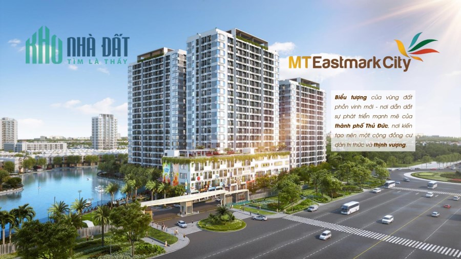 Căn hộ ven sông MT Eastmark City Tp. Thủ Đức triển khai GĐ2. Tiện ích 5* giá tốt nhất thị trường.