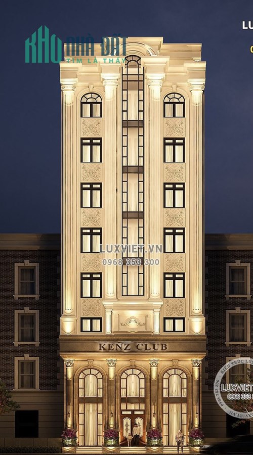Bán gấp toà KHÁCH SẠN phố Trần Quốc Hoàn, 115m2 x 9T. MT 10m. 50 tỷ, doanh thu 450tr.