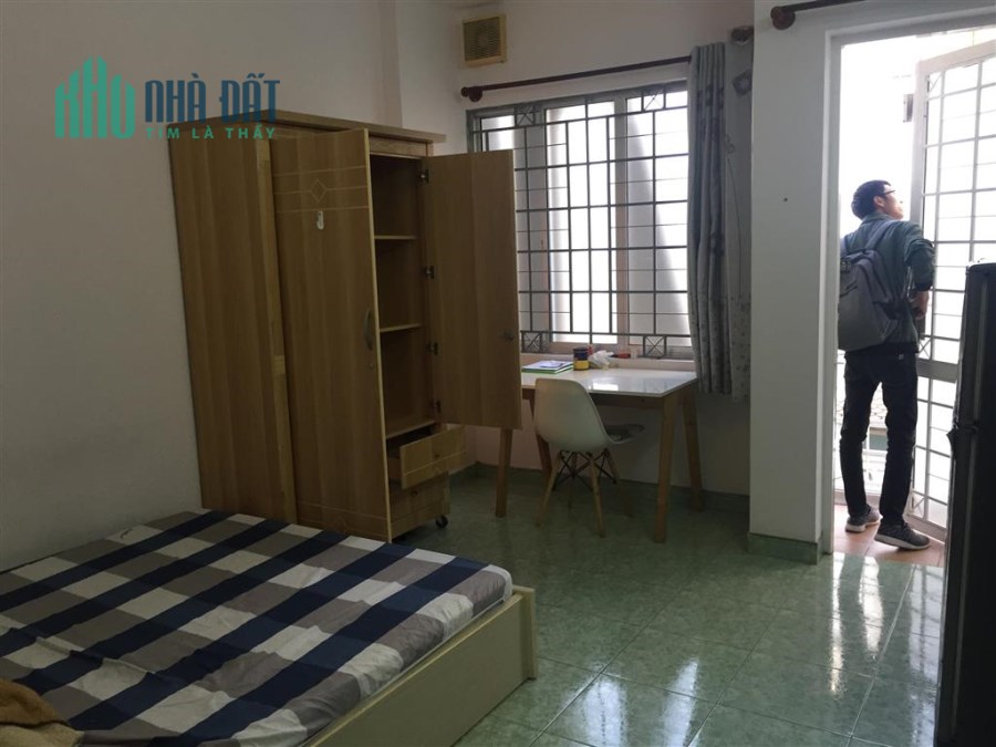 CHDV Bạch Đằng, 35m2, full nội thất, ban công