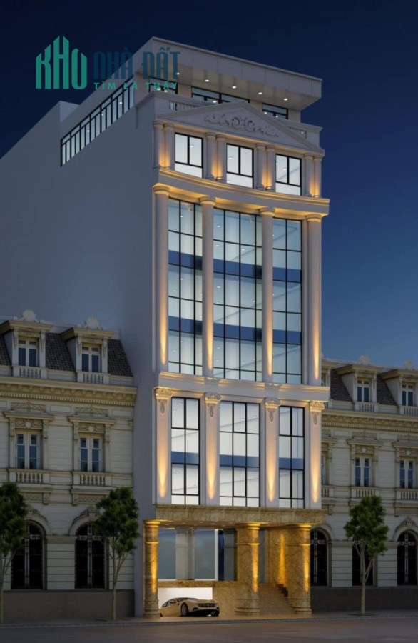 Bán nhà phố Kim Mã, 185m2 x MT 16m. 55 tỷ, 2 thoáng, 2 ô tô tránh, kinh doanh, xây Building.
