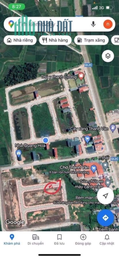 Bán lô B9 Đống Lâu, Thanh Vân, Tam Dương 100m2, giá: 1.65 tỷ.Liên hệ: 0986.797.222-0986.454.393