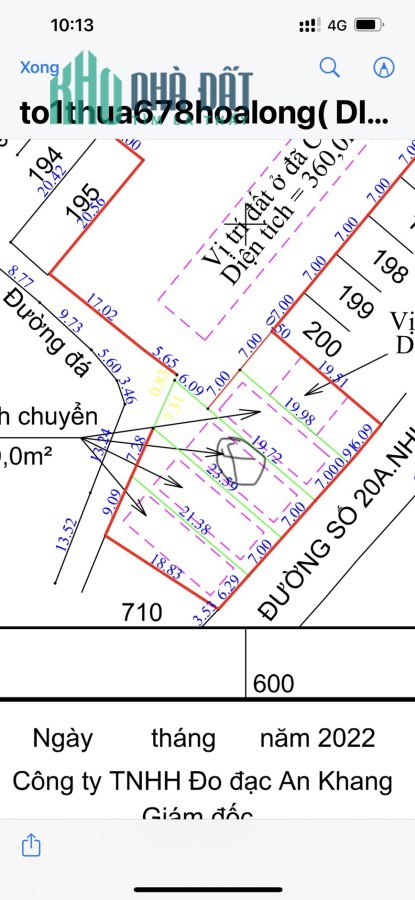 Bán đất xã  Hòa Long - BRVT, 2 mặt tiền, nở hậu. Giá chỉ 16tr/m2, LH:0909442230
