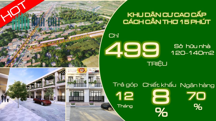 KHU ĐÔ THỊ LONG THẠNH CENTRAL POINT Nhà phố dạng shophouse 1 trệt 1 lầu