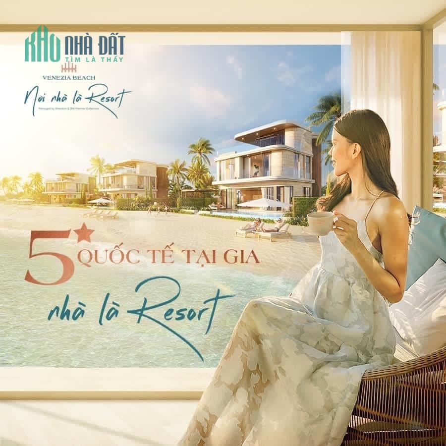 Cơ Hội Sở Hữu Biệt Thự Mặt Biển 0 Đồng Dễ Chưa Từng Có Cùng Venezia Beach