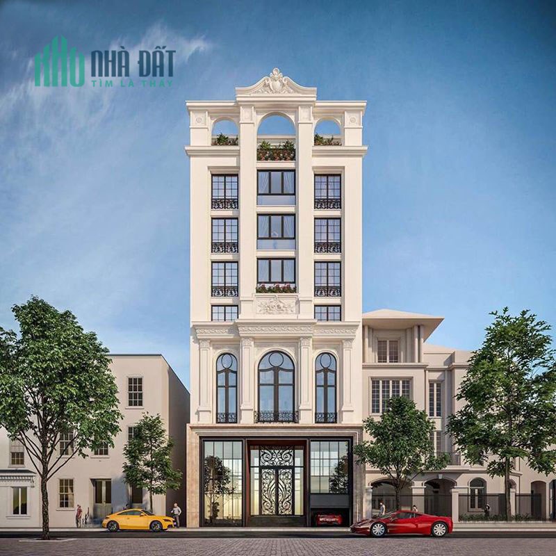 Bán gấp toà VĂN PHÒNG phố Vũ Phạm Hàm, 168m2 x 9T. MT 8m. 53 tỷ, cho thuê 150tr, 2 ô tô tránh.
