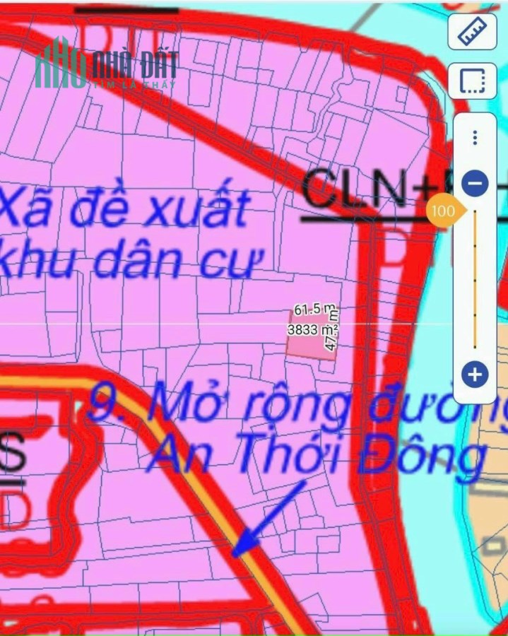 Cần bán lô đất đường An Thới Đông, x.An Thới Đông, Cần Giờ;