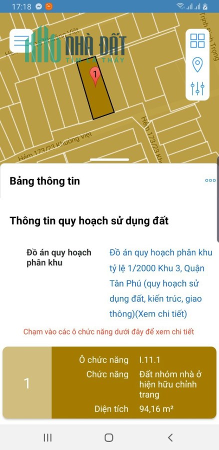 _ Bán nhà riêng Quận Tân Phú .