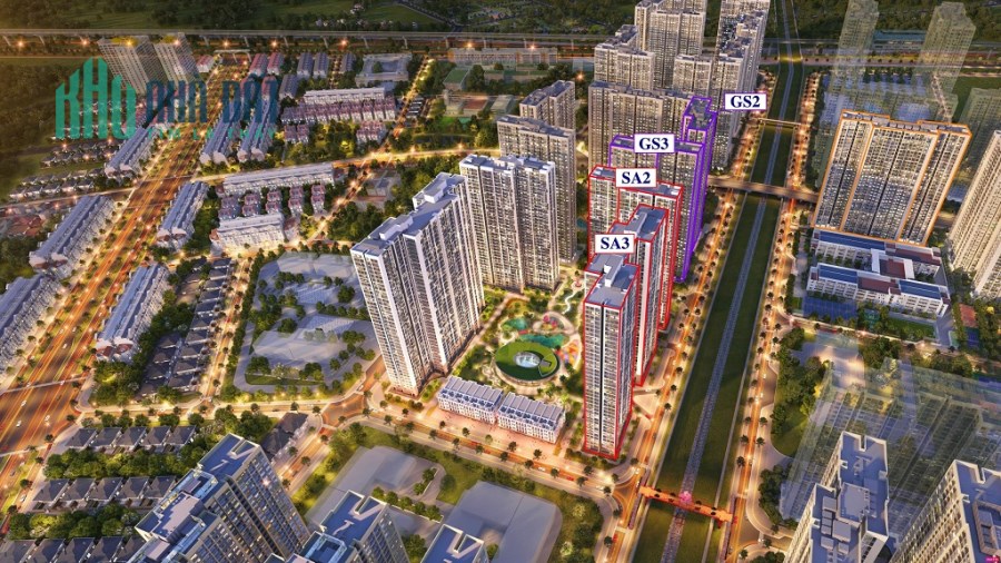 Bán căn hộ Sakura SA3 - Vinhomes Smart City, 60m2, 2PN-2WC, 2.4 tỷ