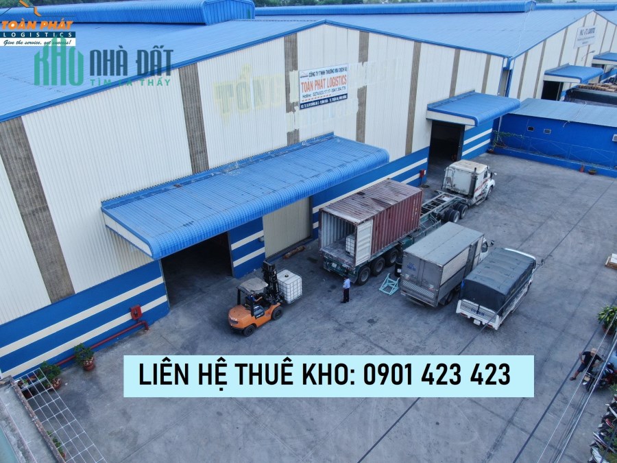 TOÀN PHÁT LOGISTICS CHO THUÊ KHO - DĨ AN, BÌNH DƯƠNG DIỆN TÍCH 1,000M2