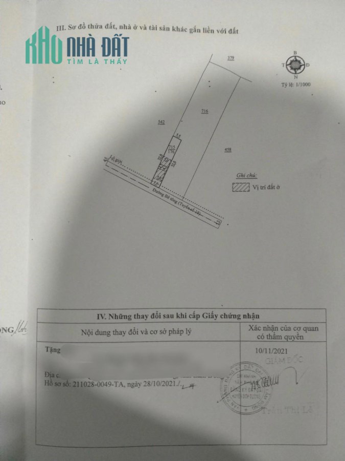 176m2 (5.5mx32m), 72m2 thổ cư tại Ka Đô, Đơn Dương, Lâm Đồng
