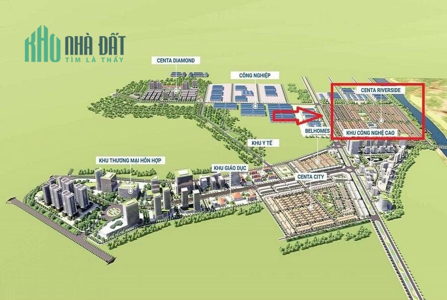 Centa Riverside sắp trình làng kiệt tác bất hủ giá gốc chủ Đầu tư