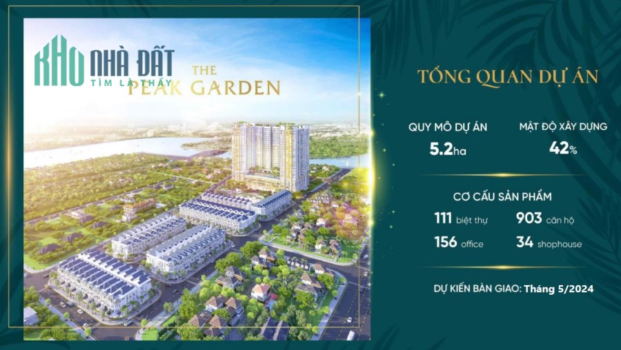 THE PEAK GARDEN TIỆN ÍCH , THIÊN ĐƯỜNG CUỘC SỐNG